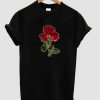 3 white roses t shirt