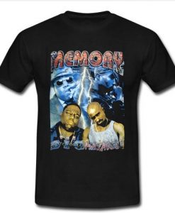 90s Tupac Biggie Memory t shirt