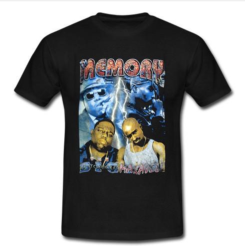 90s Tupac Biggie Memory t shirt