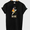 AC DC 1973  T shirt  SU
