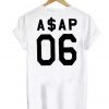ASAP 06 back t-shirt