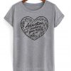 Adventure is where your heart is T shirt  SU