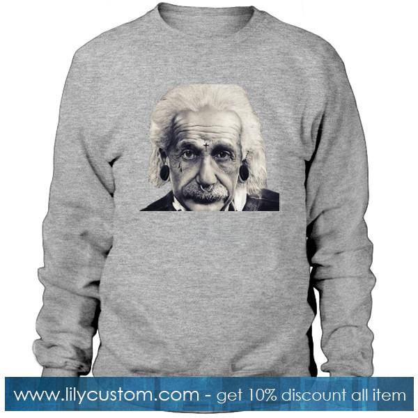Albert Einstein Rock N Roll Sweatshirt
