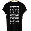 Alexander wang spring summer 2014 t shirt back