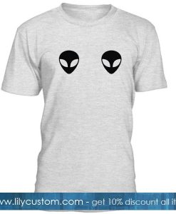 Alien Boobs T Shirt