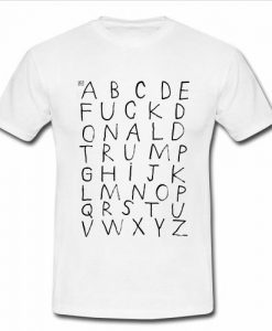 Alphabet t shirt
