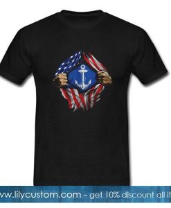 American flag Sailor T-Shirt