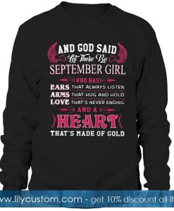 And God Said Let There Be Sweatshirt
