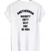 Anotherman shirt back