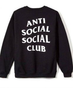 Anti Social Social Club Sweatshirt back