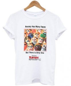 Anxiety Has Many Faces T-Shirt