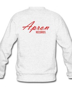 Apron sweatshirt back