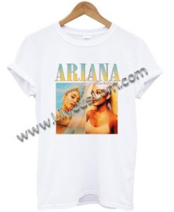 Ariana Grande 90s Vintage Black T Shirt Ez025