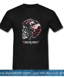 Arizona Cardinals buzz the tower skull T-Shirt