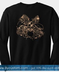 Art Abstract Sweatshirt Back