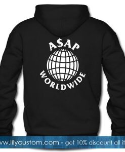 Asap Worldwide Hoodie Back