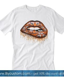 Auburn Tigers lips T-Shirt