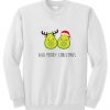 Avocado Avo Merry Christmas Sweatshirt  SU