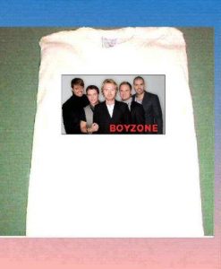 BOYZONE T SHIRT SIZE LARGE