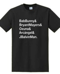 Bad Bunny&Brynt Myers comfort T Shirt  SU