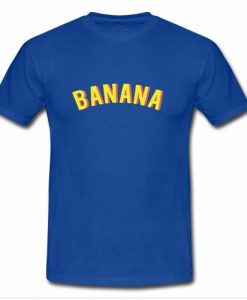 Banana Font T Shirt   SU