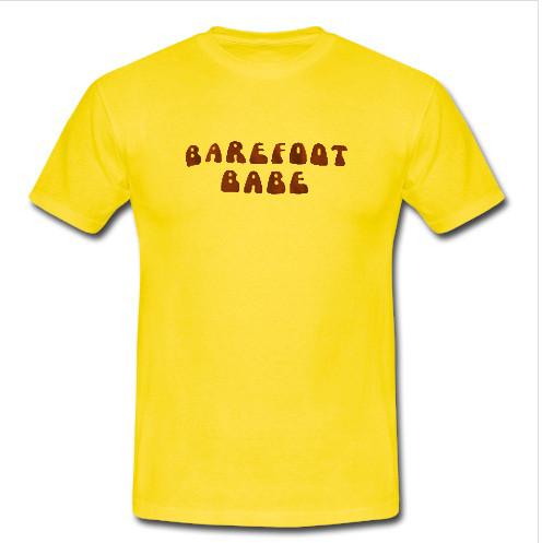 Barefoot Babe T Shirt