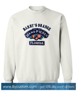 Barry's Orange Florida Sweatshirt