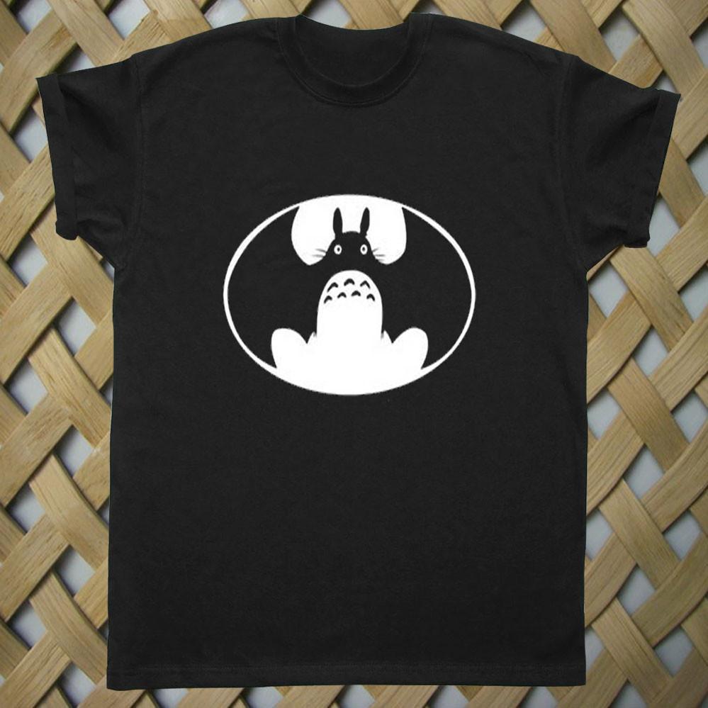 Batman Totoro Logo T shirt