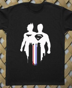 Batman Vs Superman Silhouette T shirt