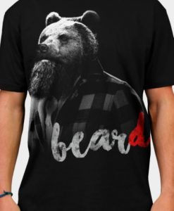 Bear With BearD T Shirt   SU