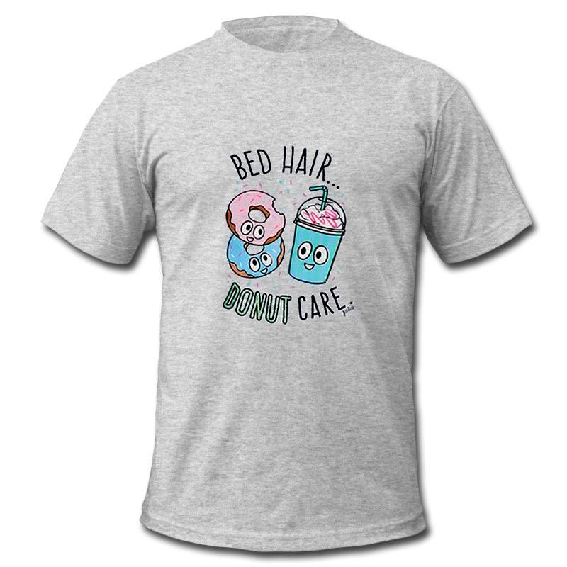 Bed hair donut care t shirt