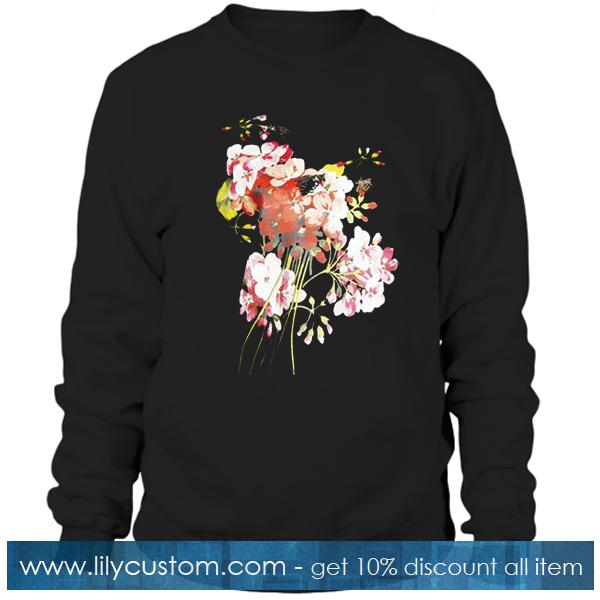 Beyonce Flower Sweatshirt