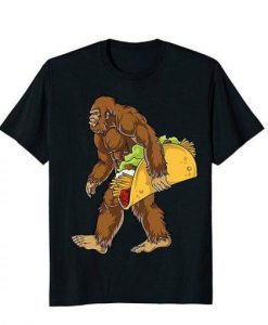 Bigfoot Carrying Taco T-Shirt   SU