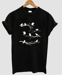 Birds on a branch t shirt