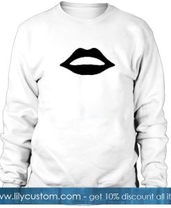 Black Lip Sweatshirt