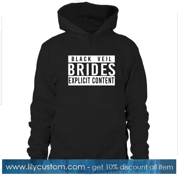 Black Veil Brides Explicit Content Hoodie