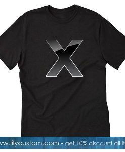Black X Logo T Shirt