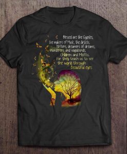 Blessed Are The Gypsies The Makers Of Music The Artists Writers And Vagabonds Beautiful Eyes T Shirt SU