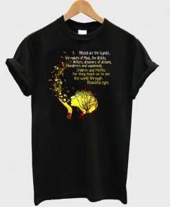 Blessed Are The Gypsies The Makers Of Music The Artists Writers And Vagabonds Beautiful Eyes T shirt  SU