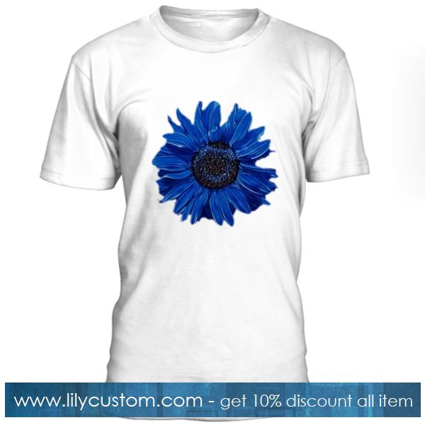 Blue Sunflower T Shirt