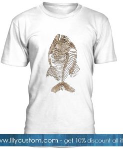 Bone Fish Tee T Shirt