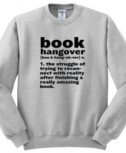 Book Hangover sweatshirt