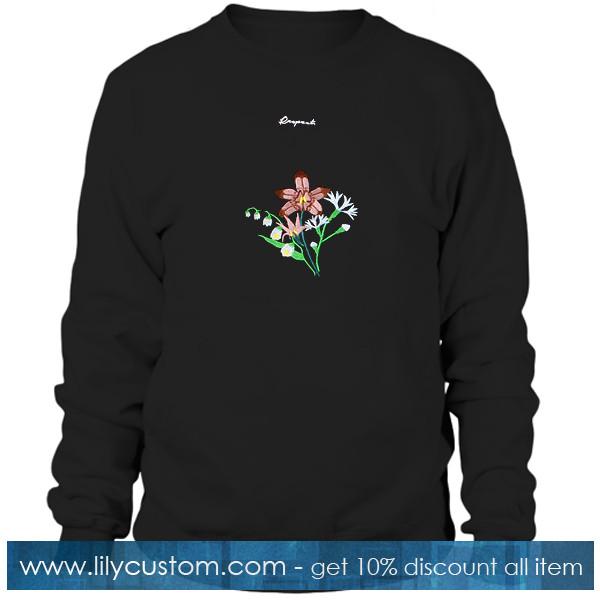 Bouquet Embroidered Sweatshirt