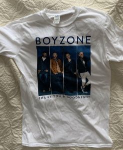 Boyzone Thankyou And Goodnight Farewell Tour T Shirt