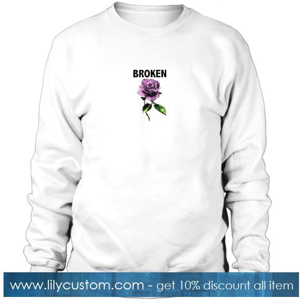 Broken Flower Sweatshirt