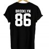 Brooklyn 86 back shirt