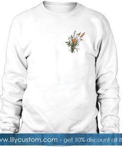 Bucket Flowers Sweatshirt