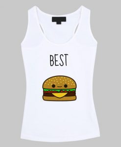 Burger Bff couple tanktop