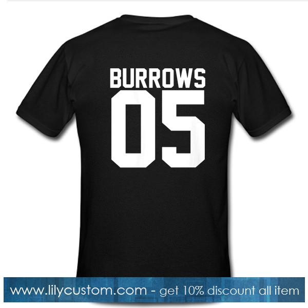 Burrows 05 Tshirt Back