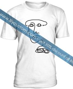 Cable Face Man Art Skecth Tshirt